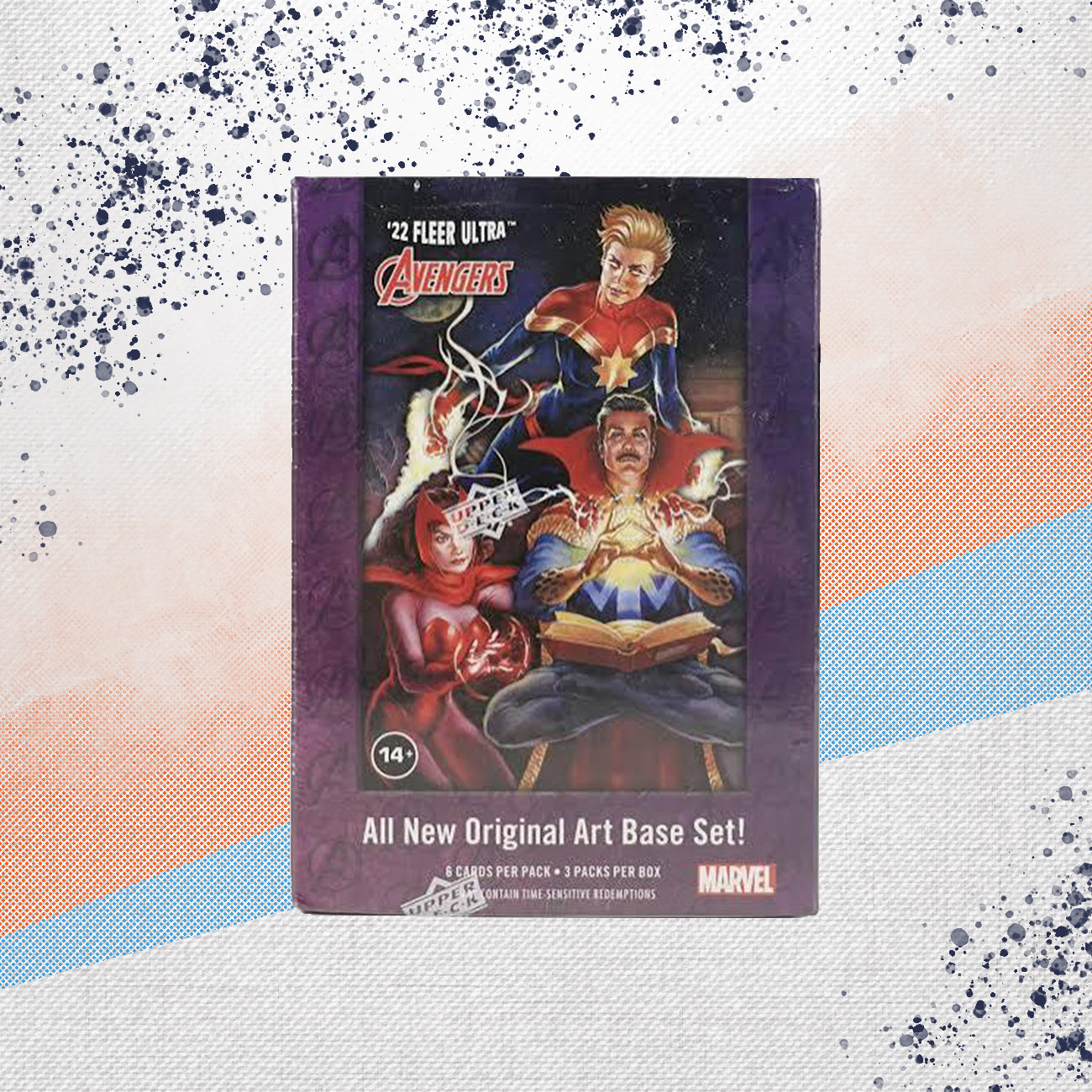 2022 Upper Deck Fleer Ultra Marvel Avengers Blaster Box