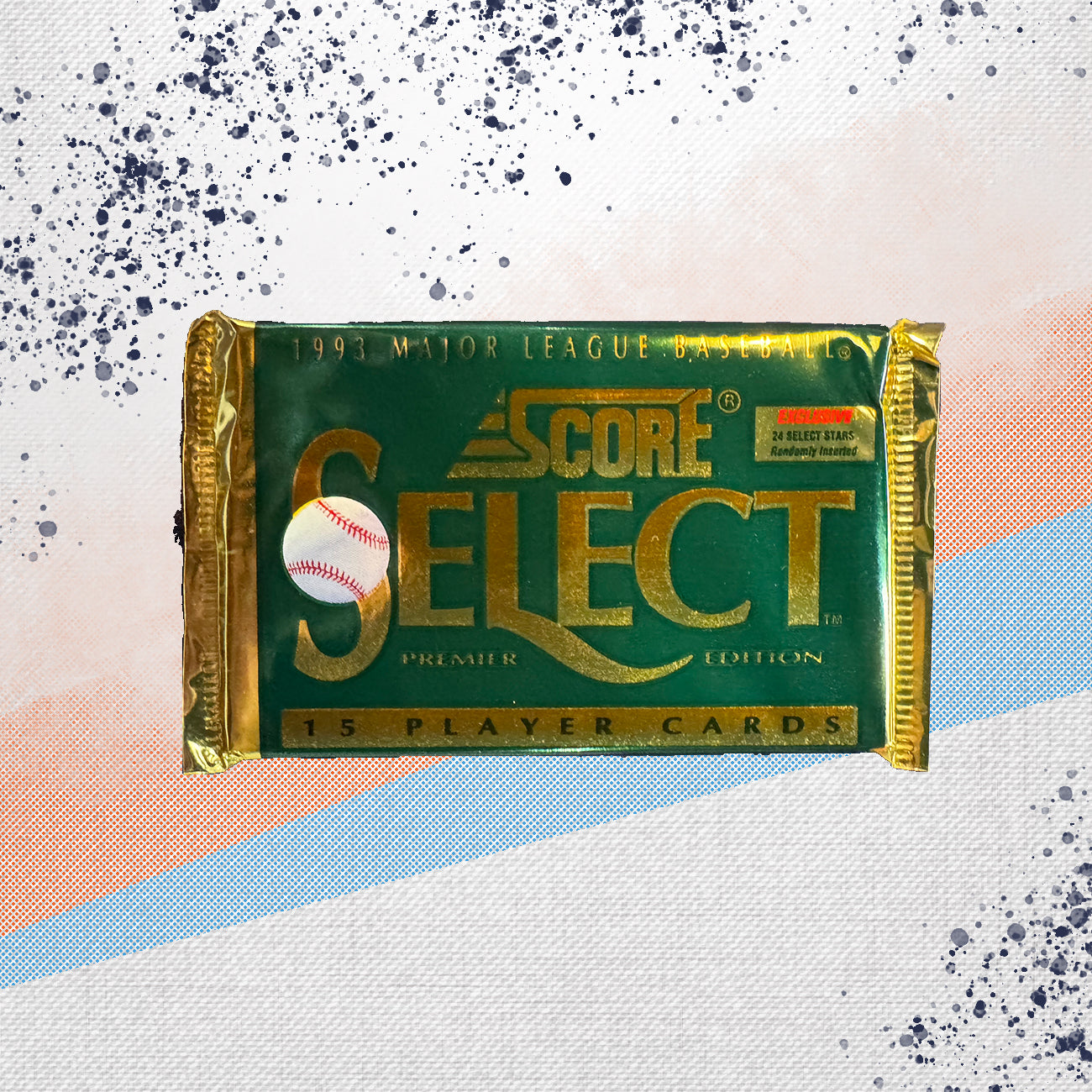 1993 Score Select Premier Edition Baseball Hobby Pack