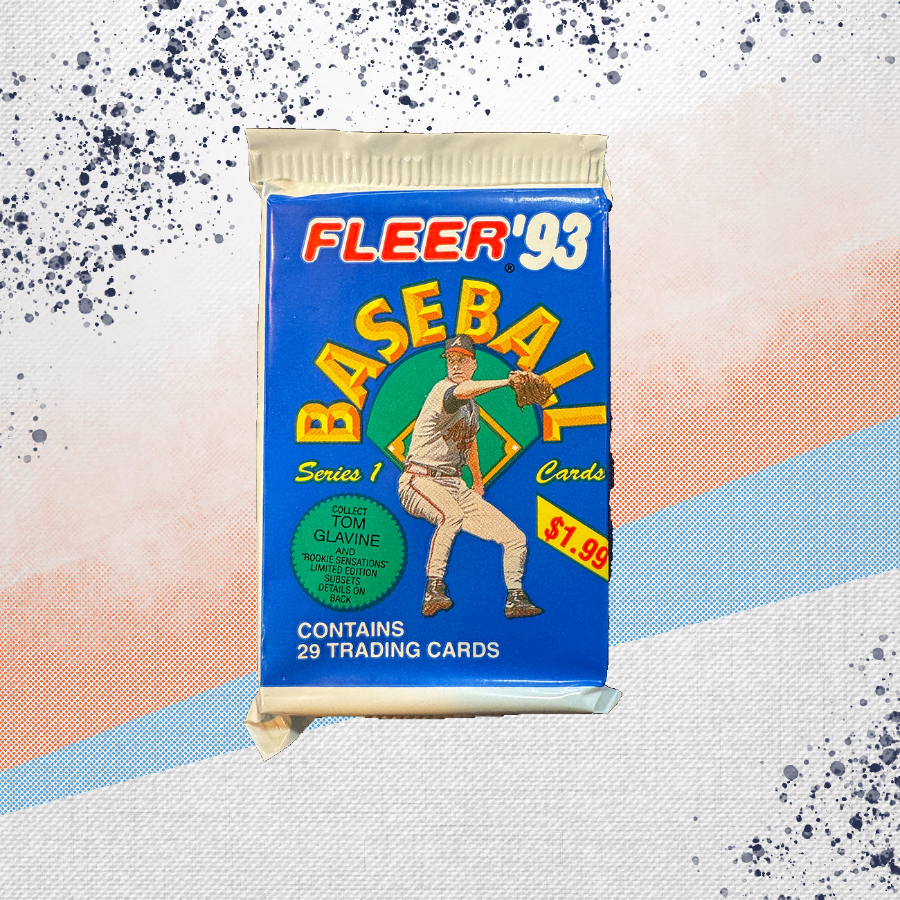 1993 Fleer Series 1 Baseball Jumbo Pack