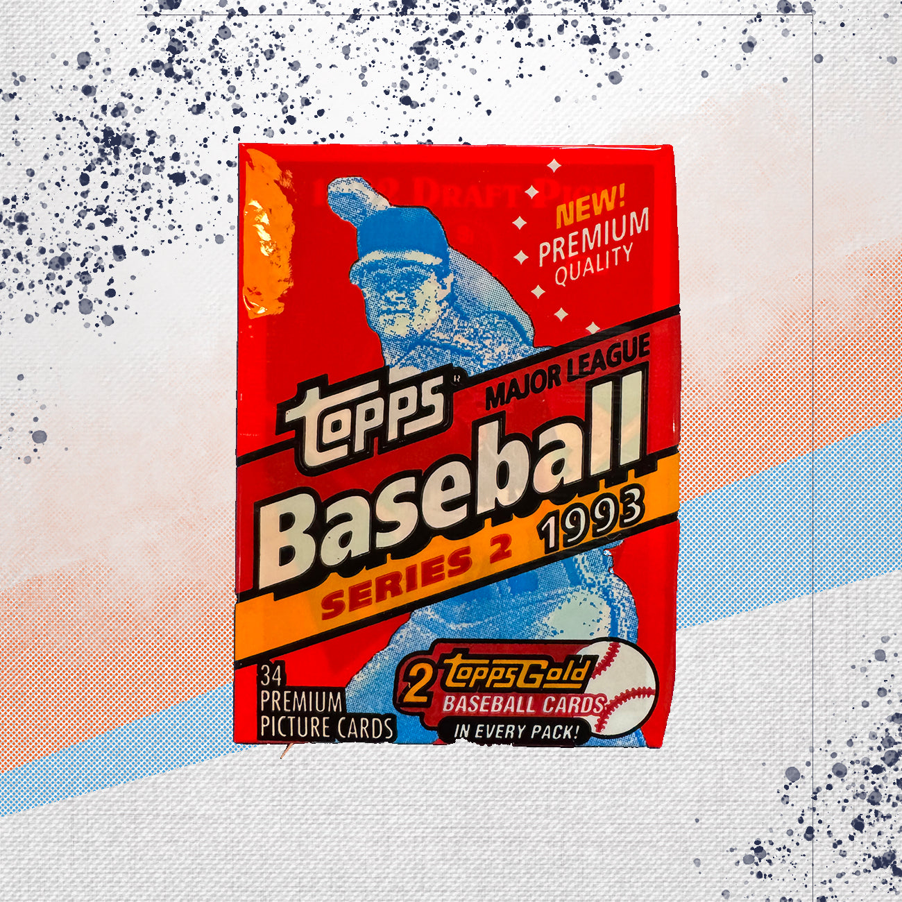 1993 Topps Series 2 Baseball Wax Pack