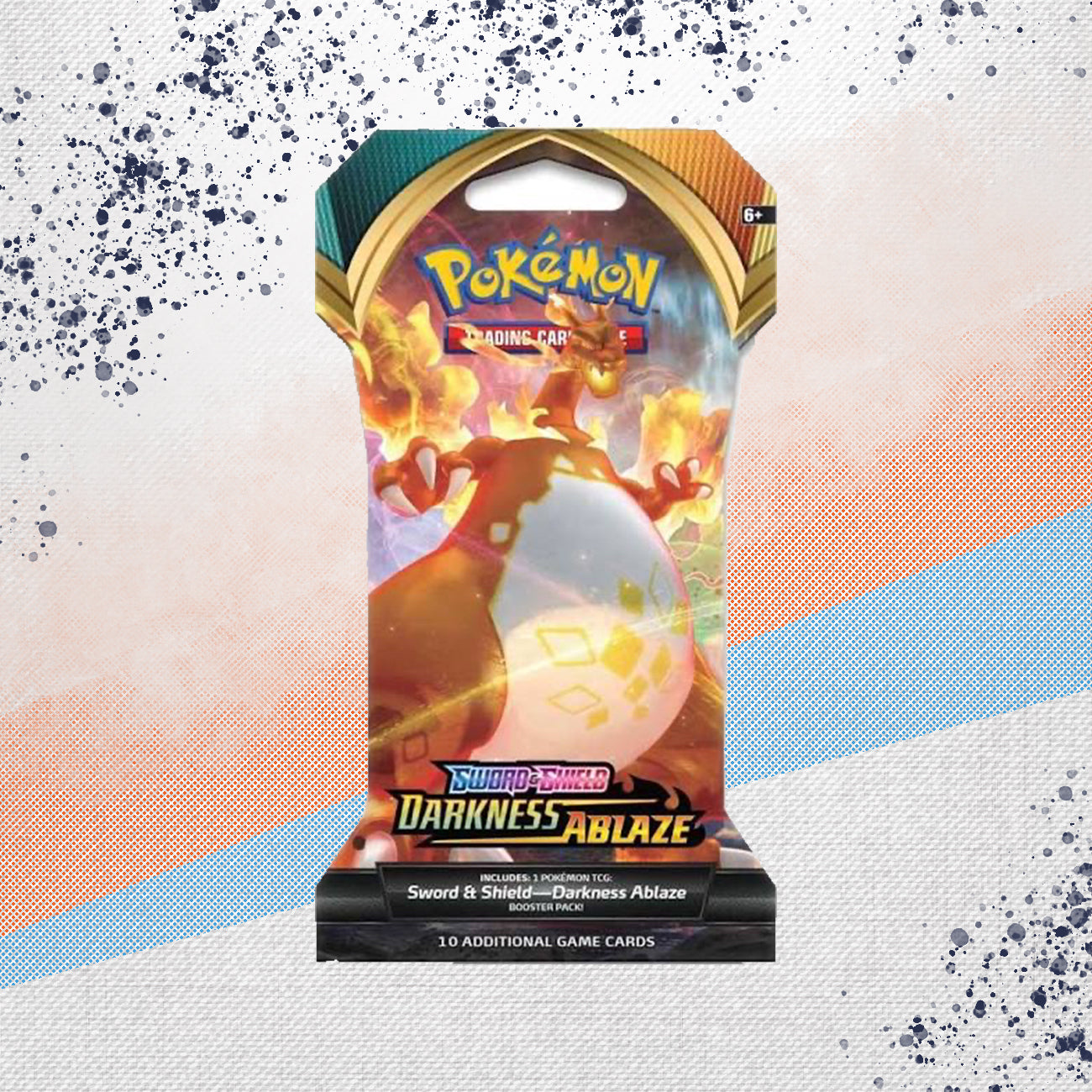 Pokemon Darkness Ablaze Sleeved Booster Pack
