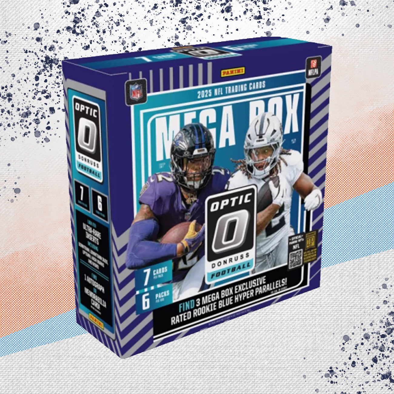 2025 Donruss Optic Football Walmart Mega Box