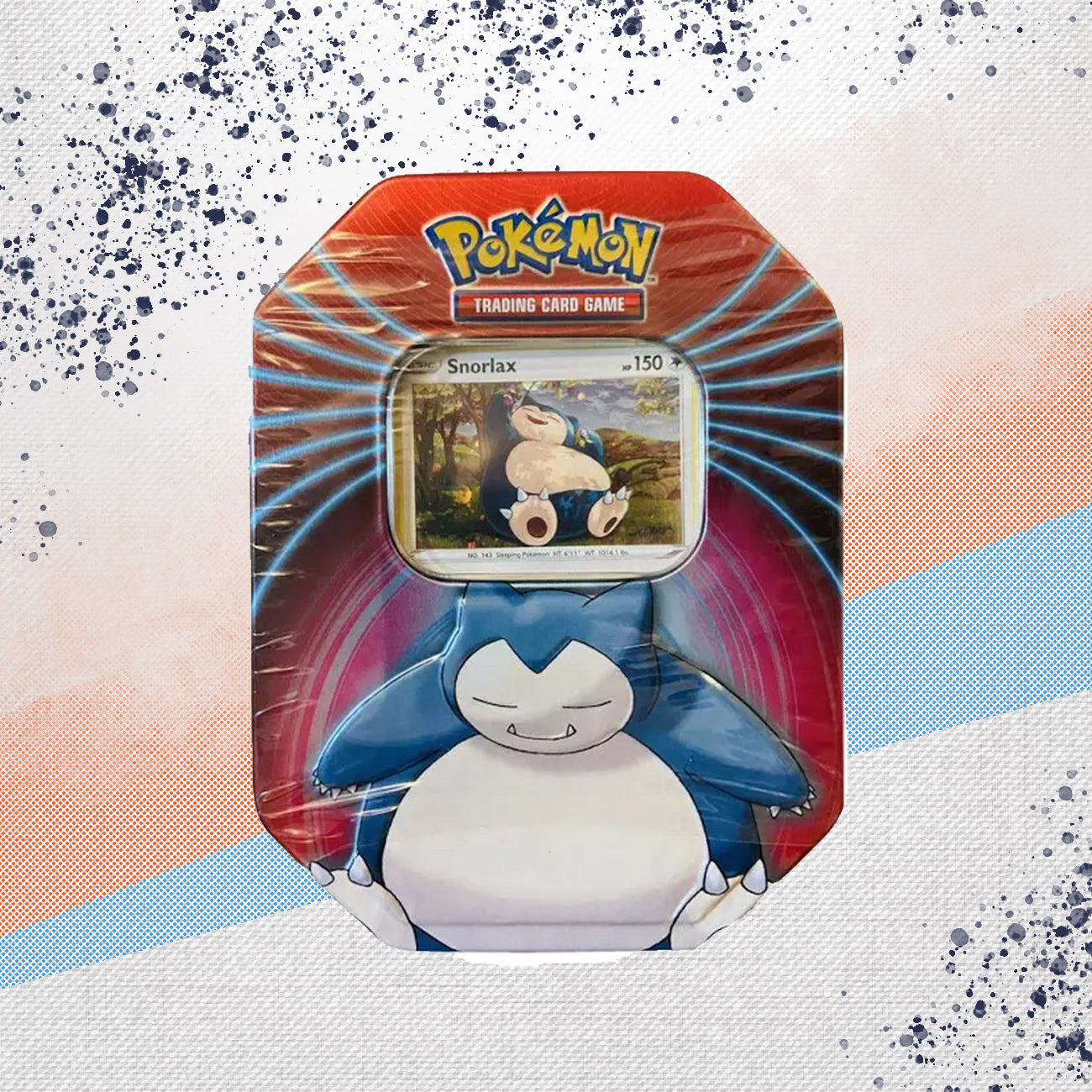 Pokemon Mighty Mysterious Tin (Snorlax)