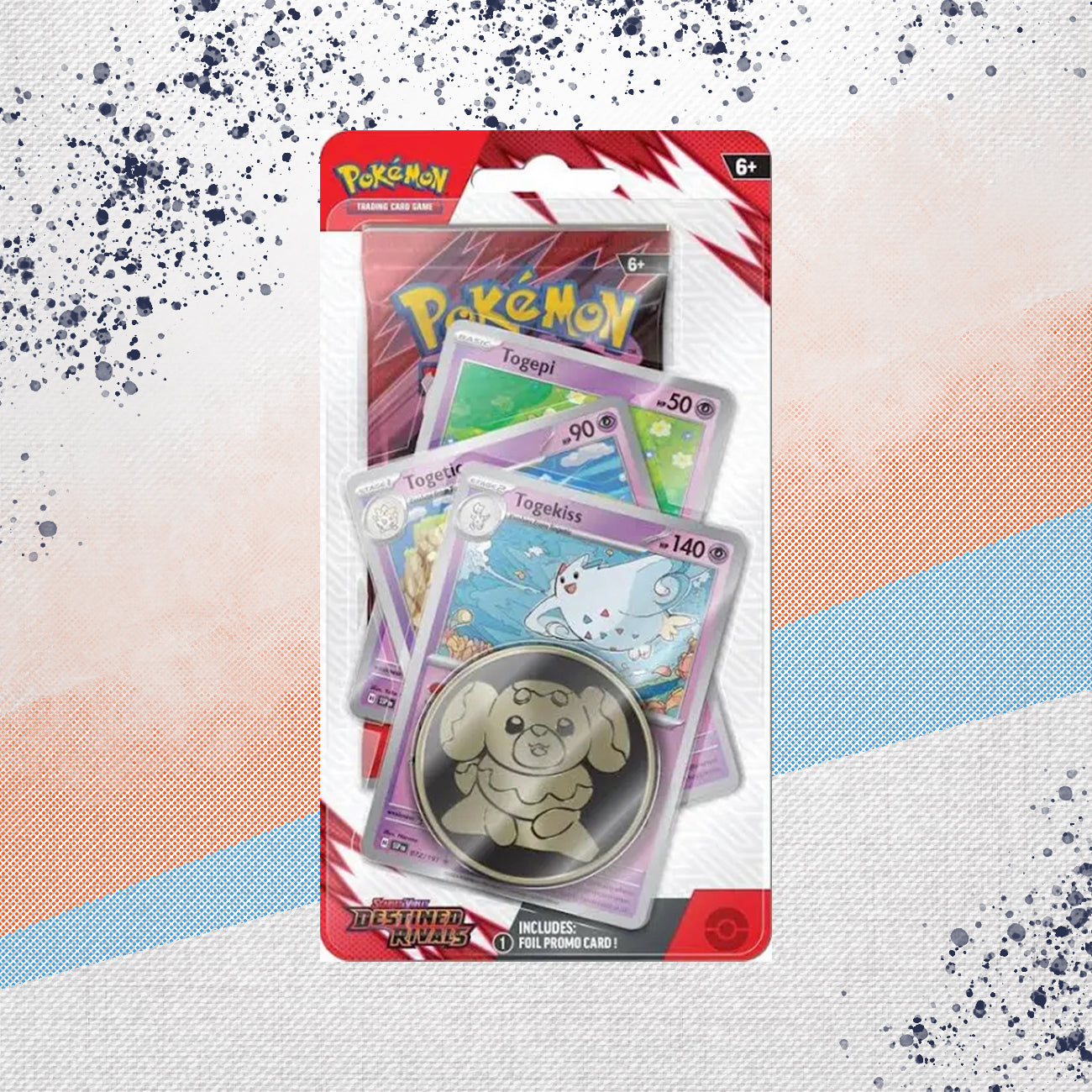 Pokemon Destined Rivals Premium Checklane Blister (Togekiss)