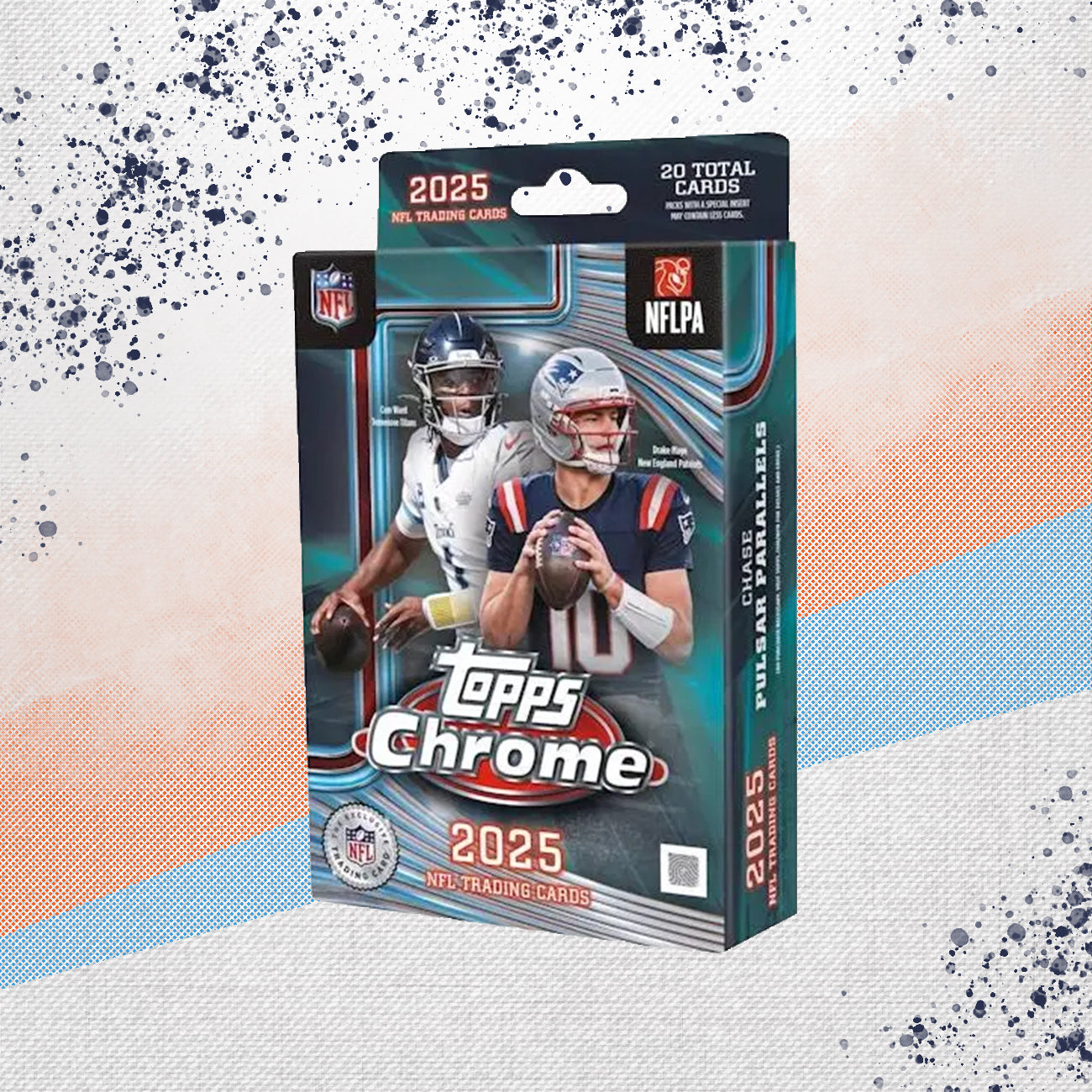 2025 Topps Chrome Football Hanger Box