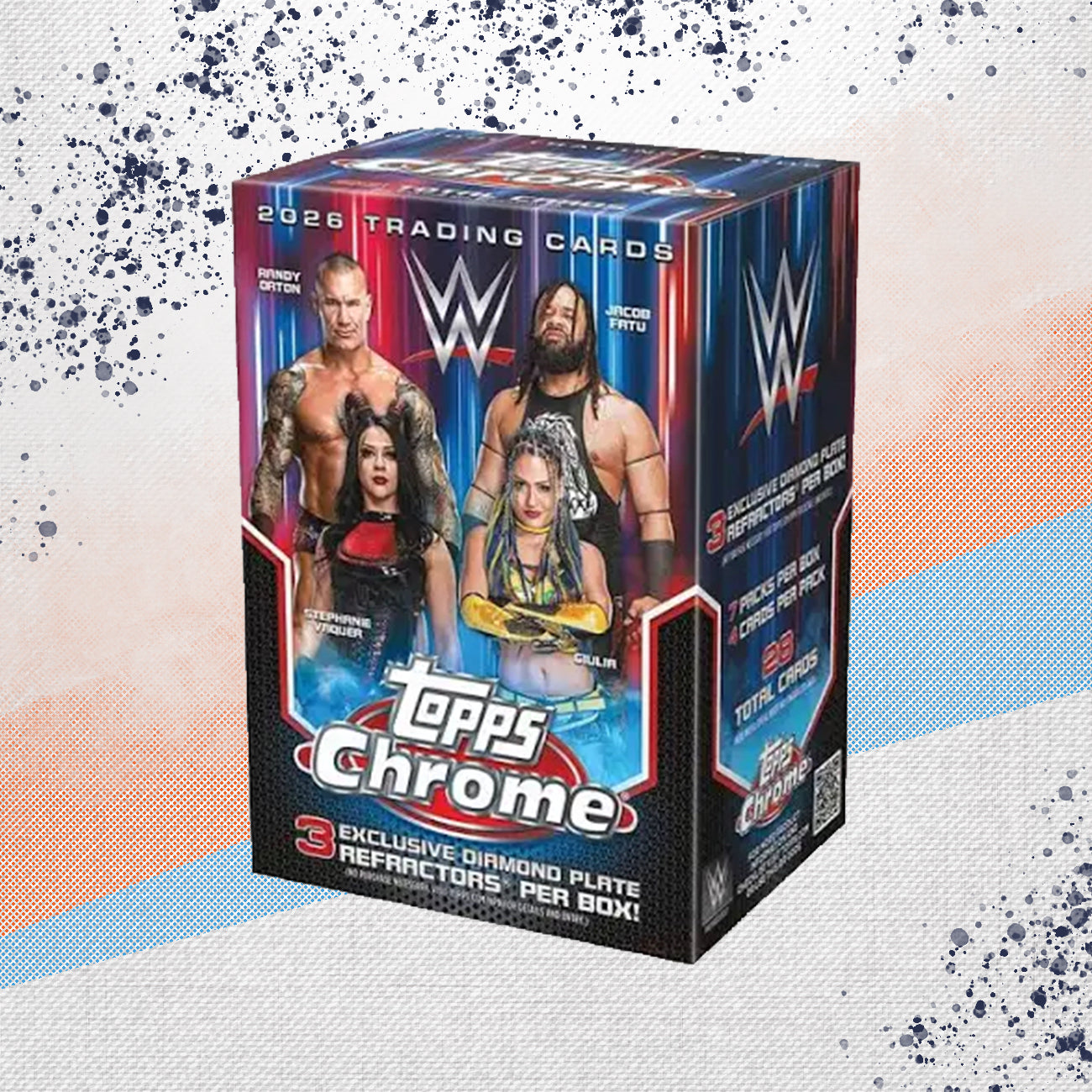 2026 Topps Chrome WWE Blaster Box