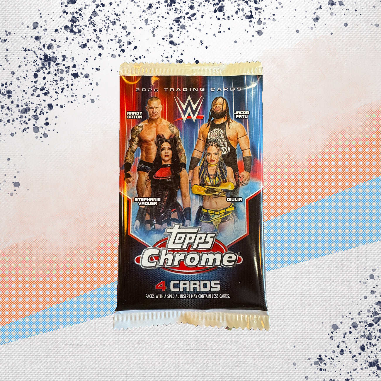 2026 Topps Chrome WWE Blaster Pack