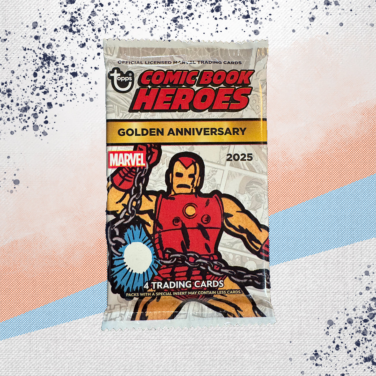 2025 Topps Marvel Comic Book Heroes 1975 Golden Anniversary Hobby Pack