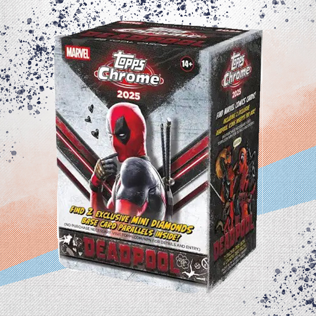 2025 Topps Chrome Deadpool Blaster Box