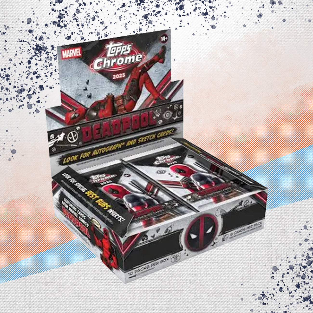 2025 Topps Chrome Deadpool Hobby Box