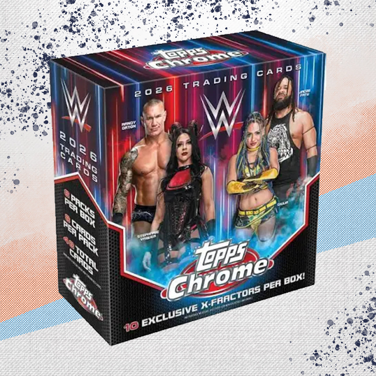 2026 Topps Chrome WWE Mega Box