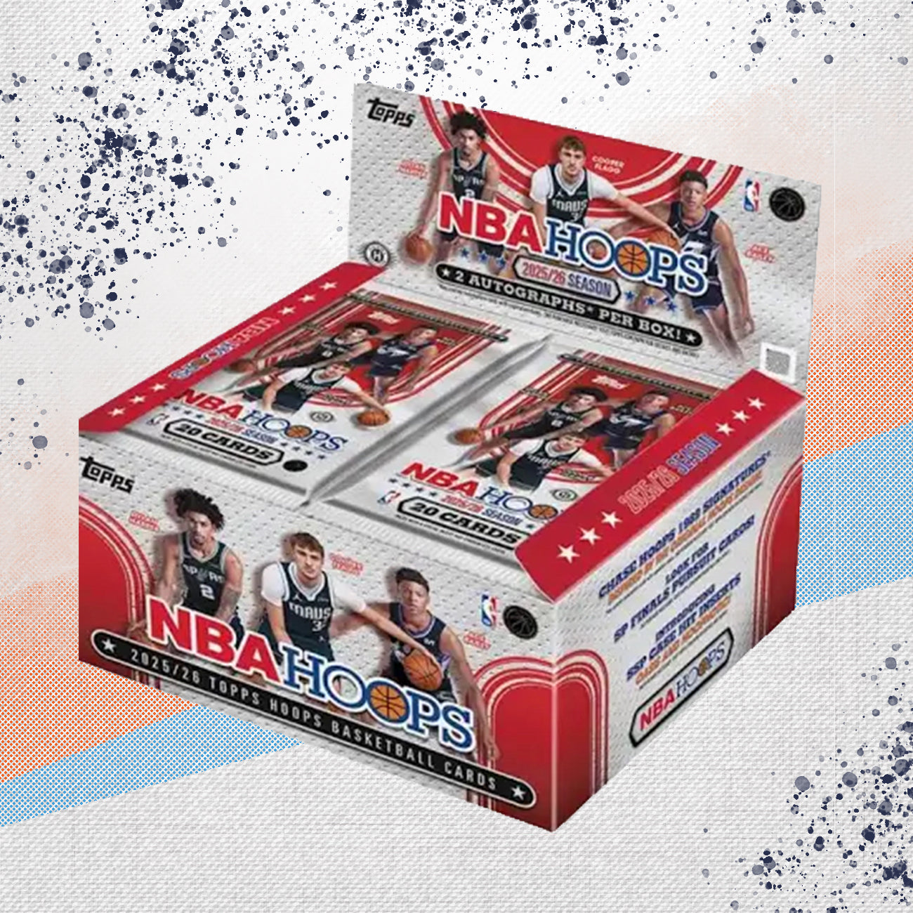 2025-26 Topps NBA Hoops Jumbo Hobby Box