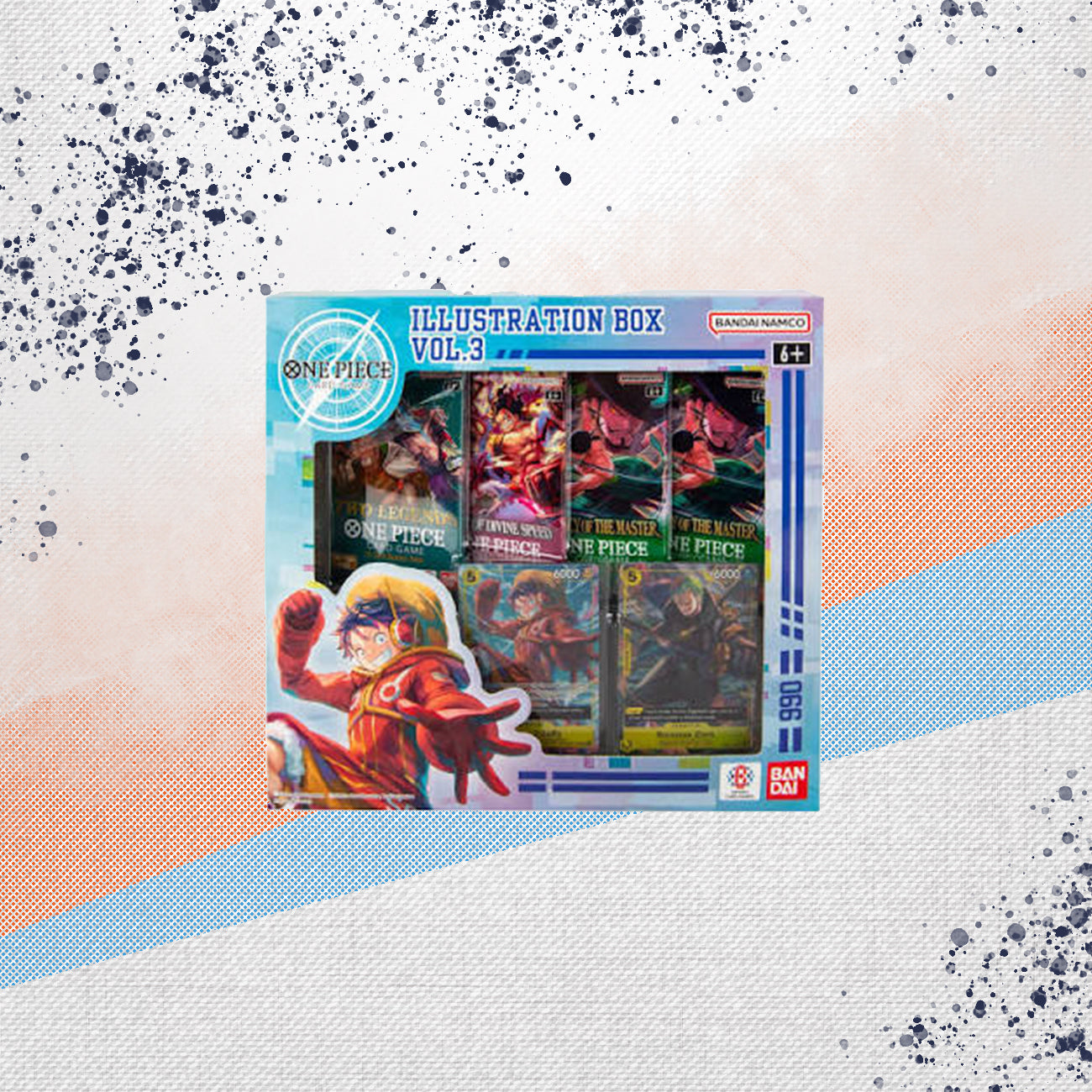 One Piece Volume 3 Illustration Box