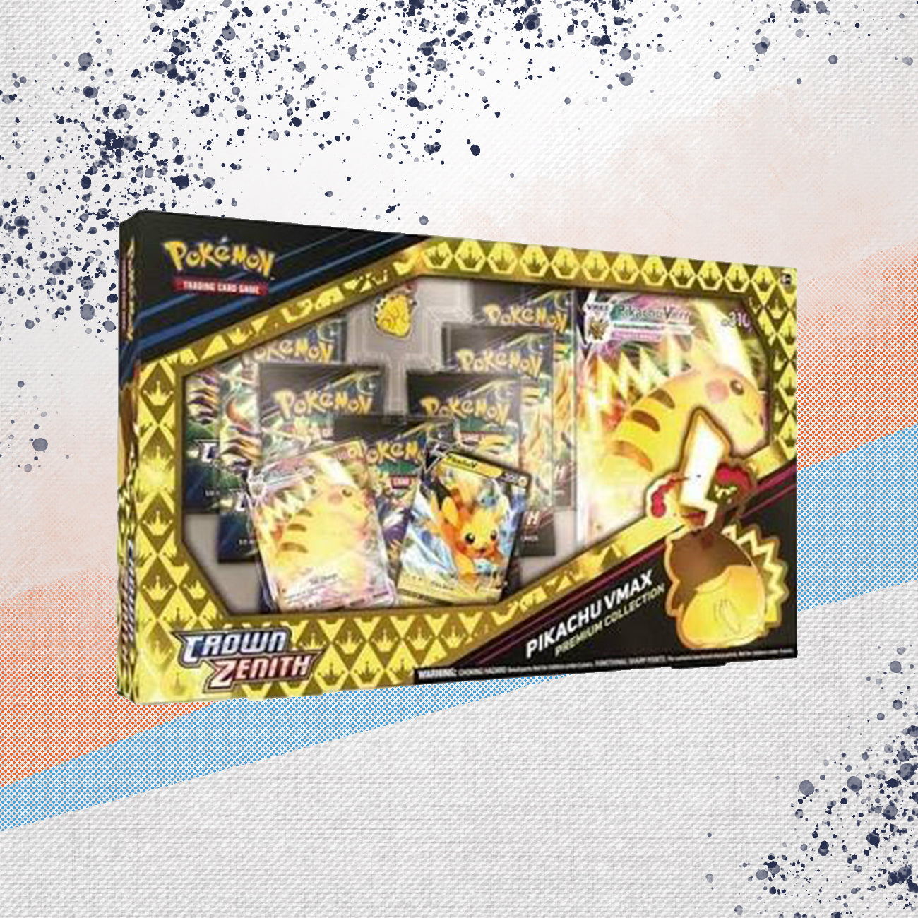 Pokemon Crown Zenith Pikachu VMAX Premium Collection Box