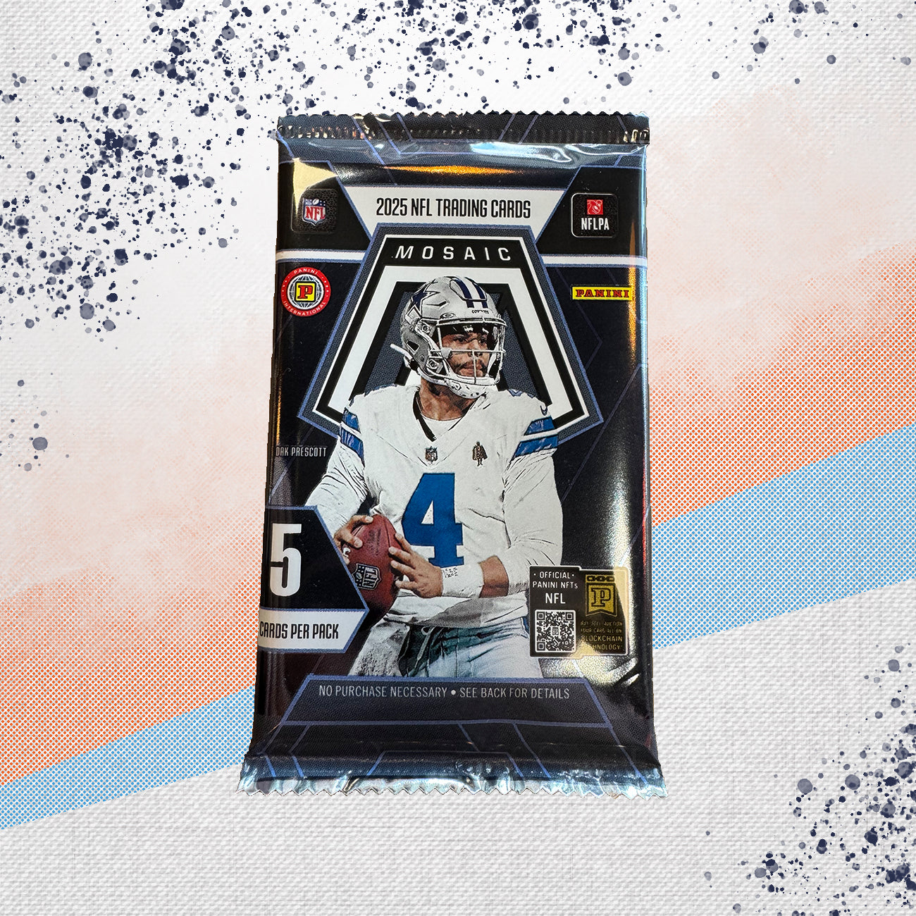 2025 Panini Mosaic Football International Hobby Pack