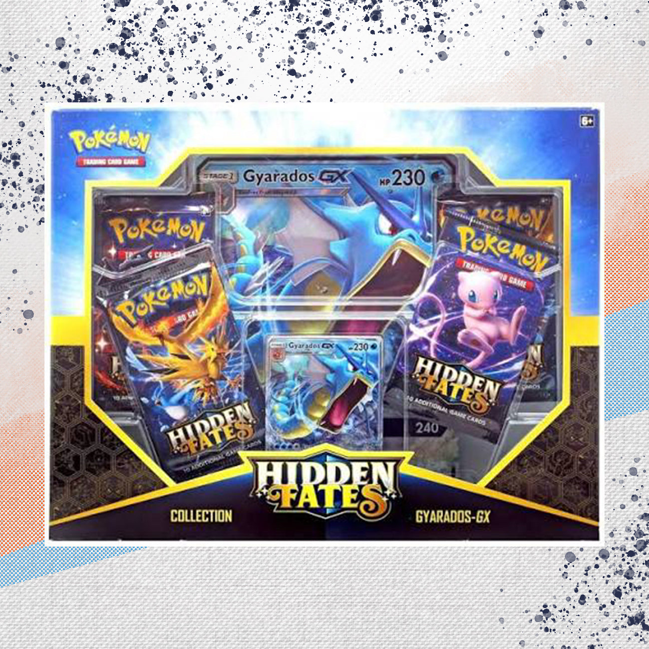 Pokemon Hidden Fates Gyarados GX Collection Box