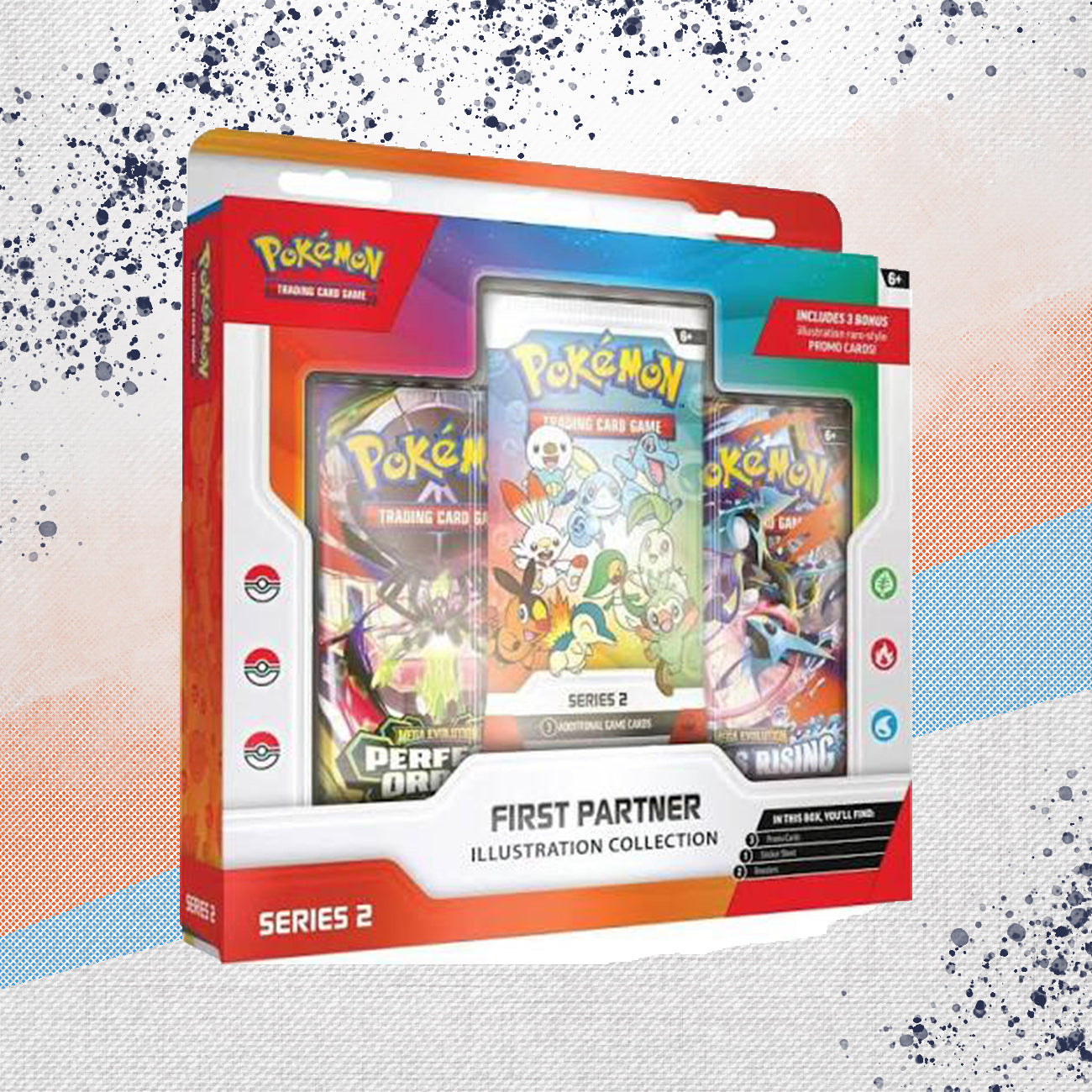 Pokemon First Partner Series 2 Illustration Collection Box