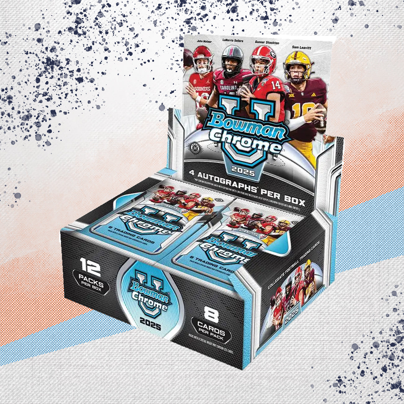 2025 Bowman U Chrome Football Jumbo Hobby Box