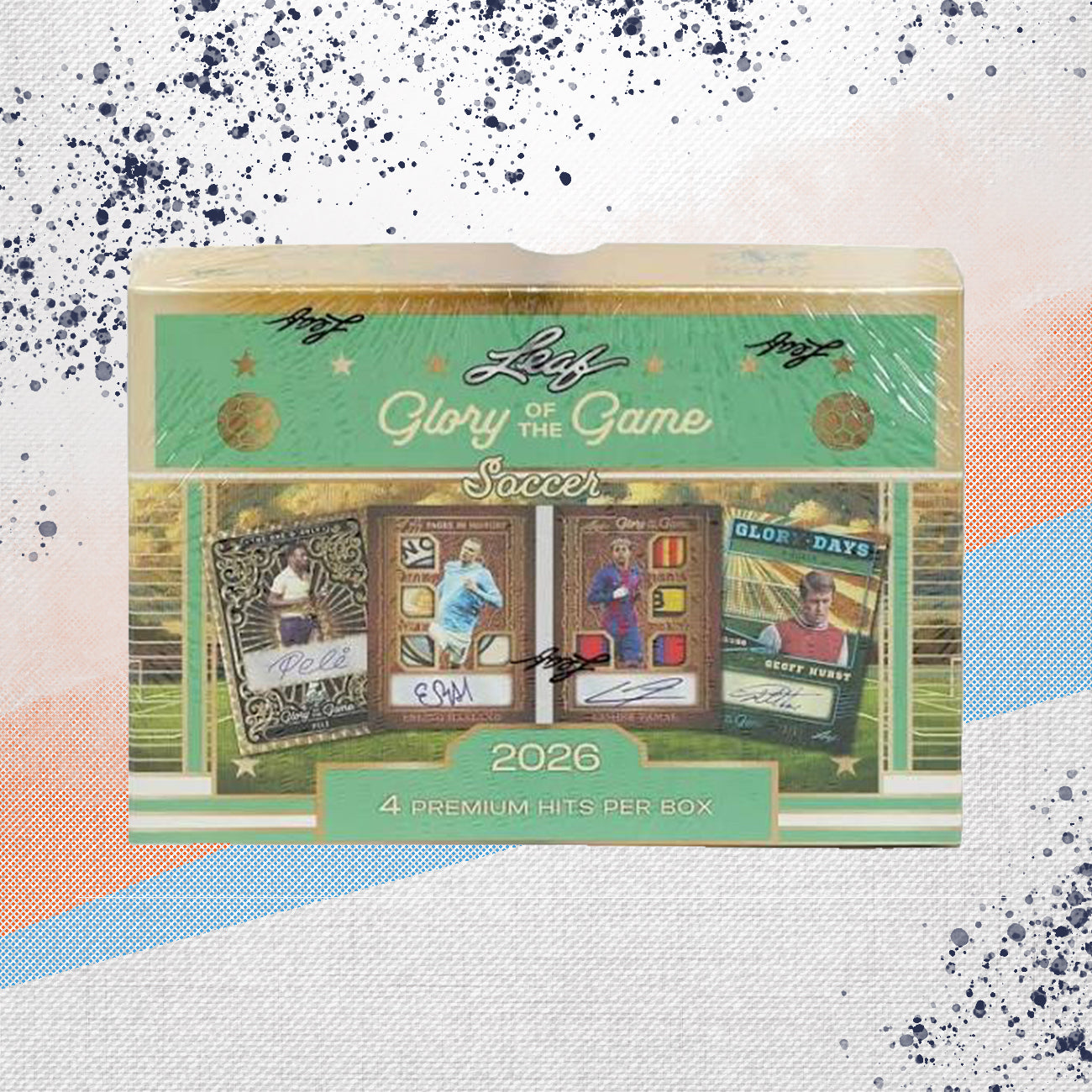 2026 Leaf Glory Of The Game Soccer Hobby Box