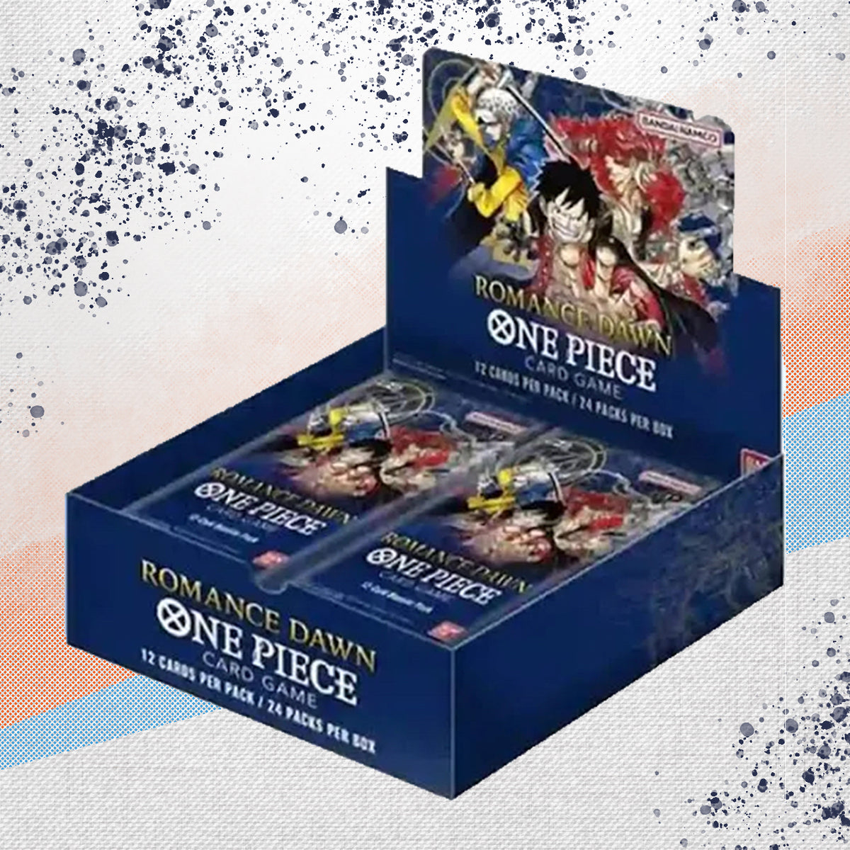 One Piece OP01 Romance Dawn Wave 2 White Bottom Booster Box