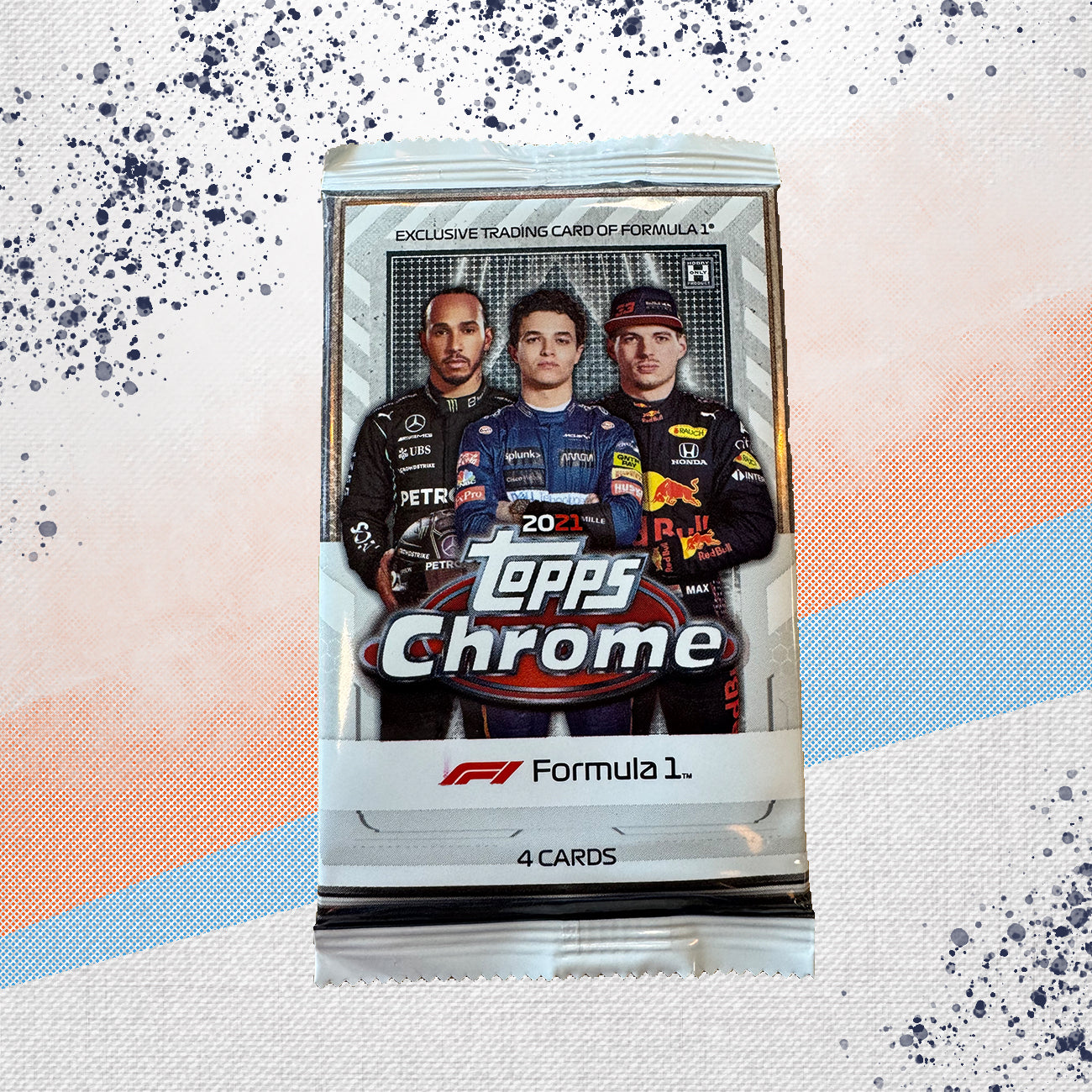 2021 Topps Chrome Formula 1 Racing Hobby Pack