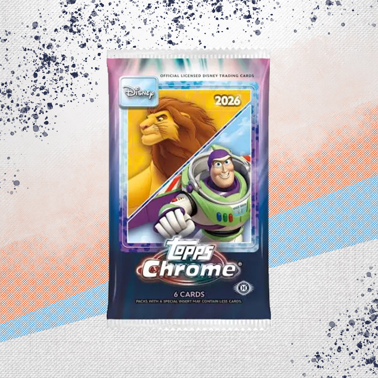 2026 Topps Chrome Disney Hobby Pack