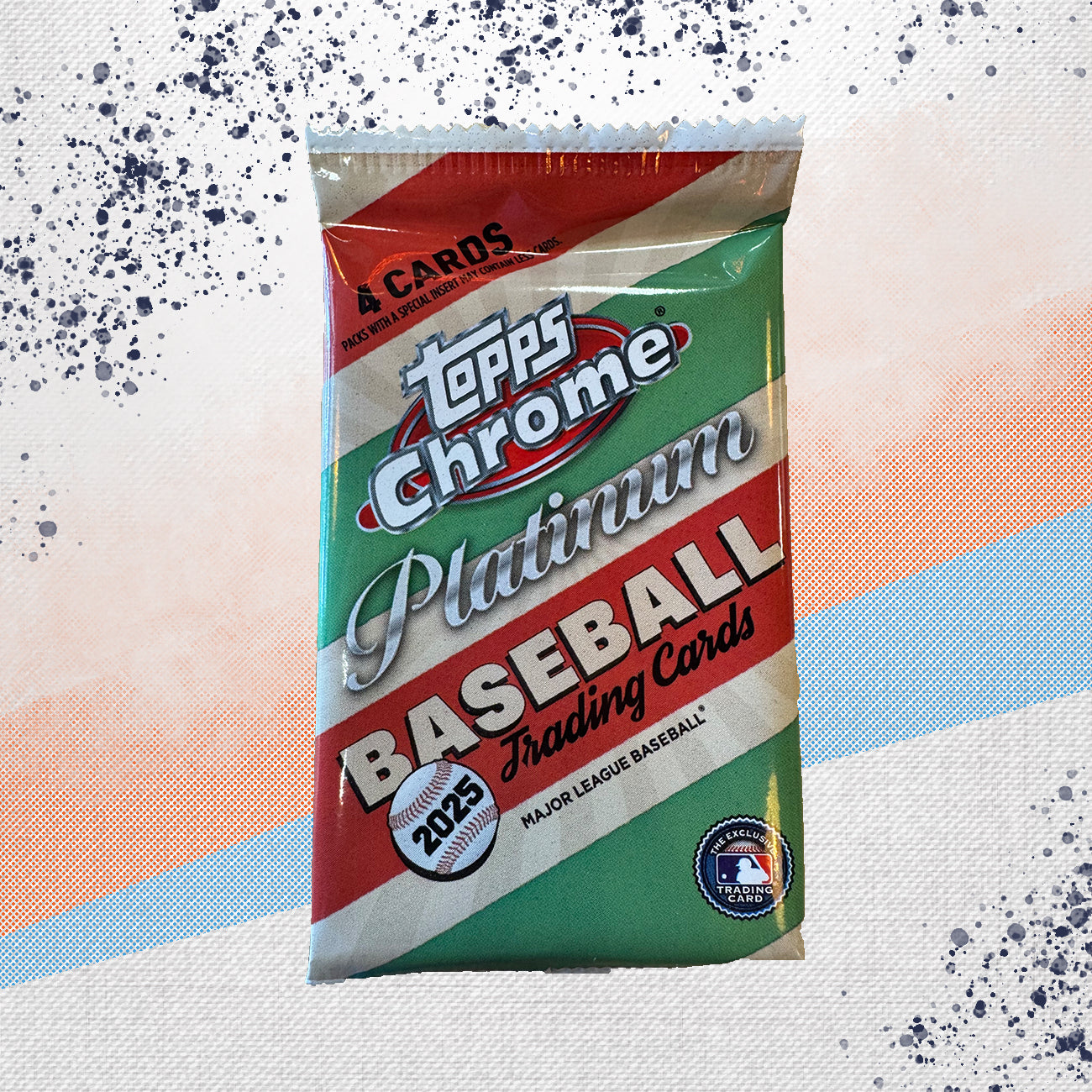 2025 Topps Chrome Platinum Baseball Blaster Pack