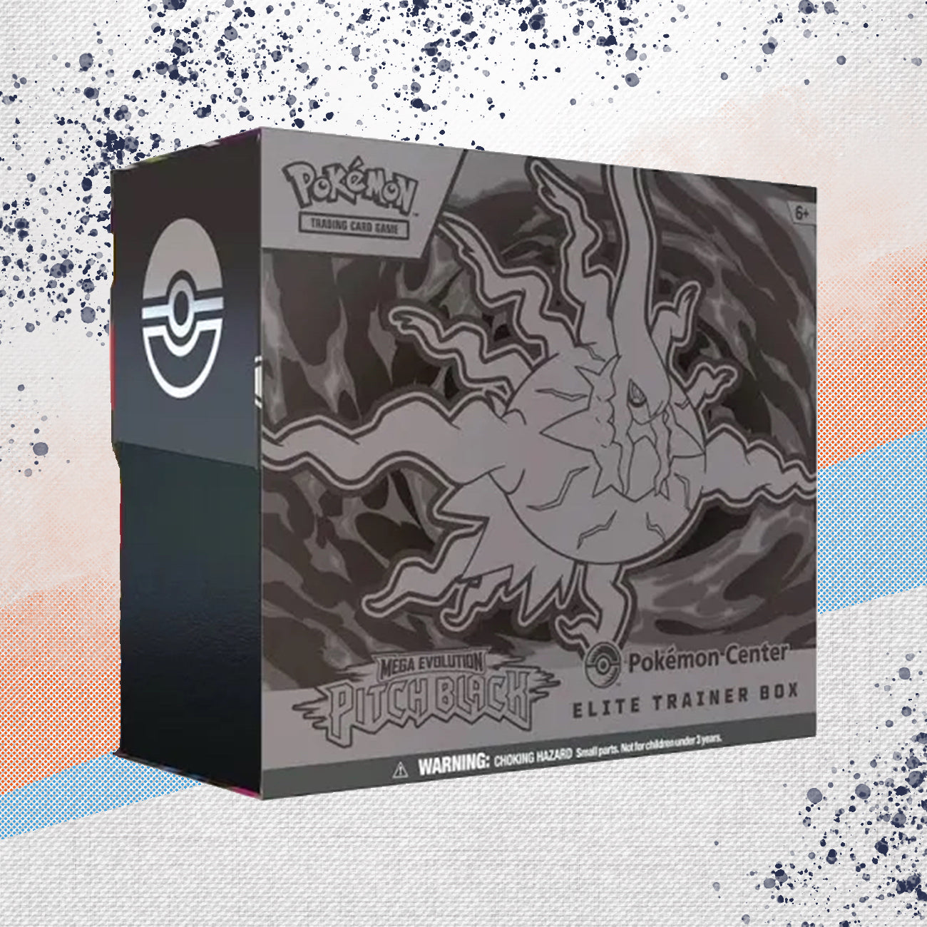 Pokemon Mega Evolution Pitch Black Pokemon Center Elite Trainer Box