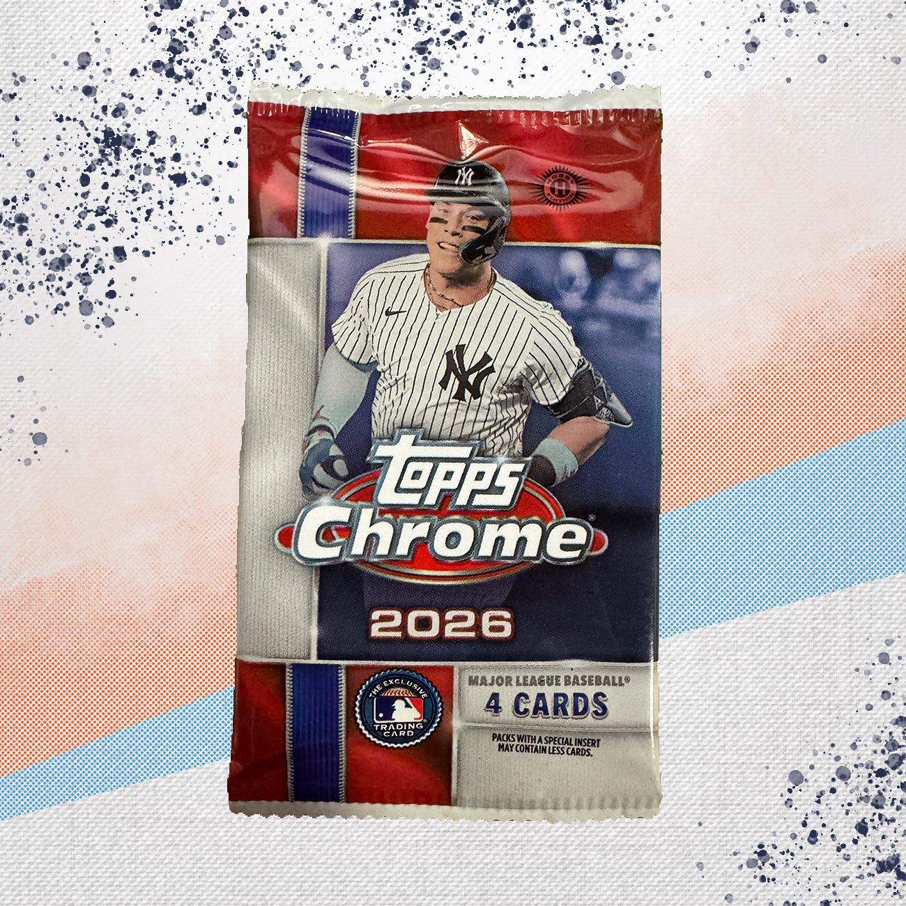 2026 Topps Chrome Baseball Hobby Pack