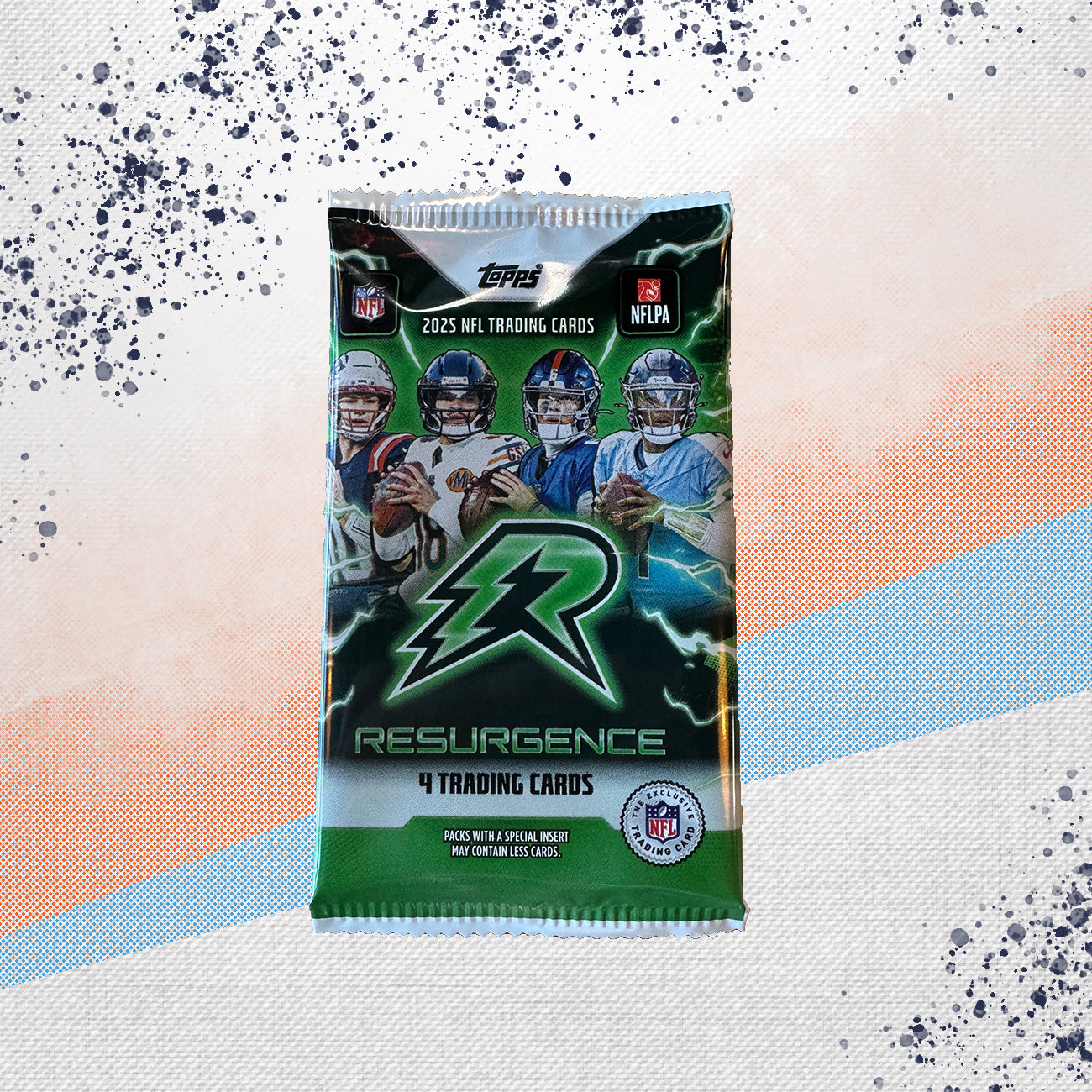 2025 Topps Resurgence Football Blaster Pack