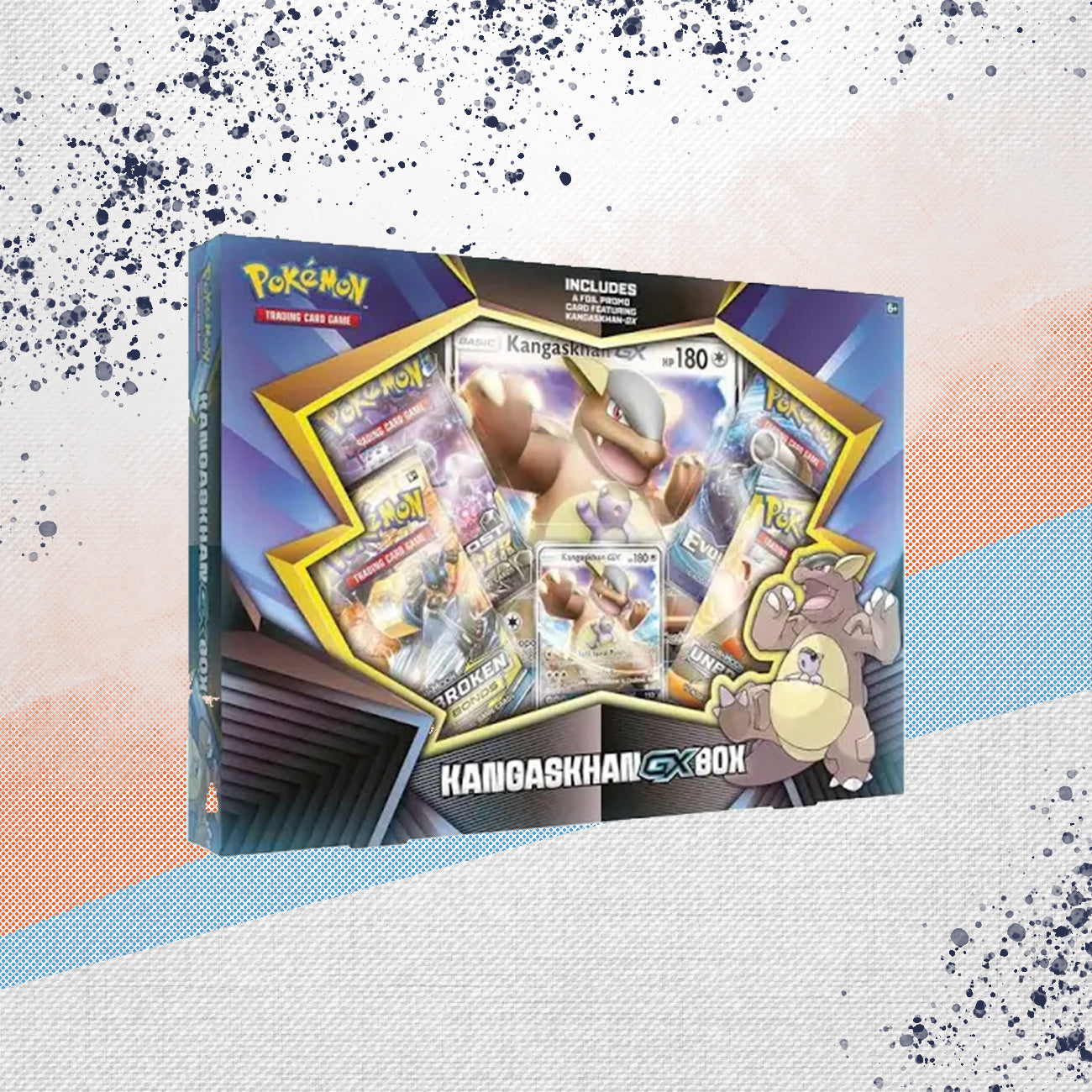 Pokemon Unbroken Bonds Kangaskhan GX Box
