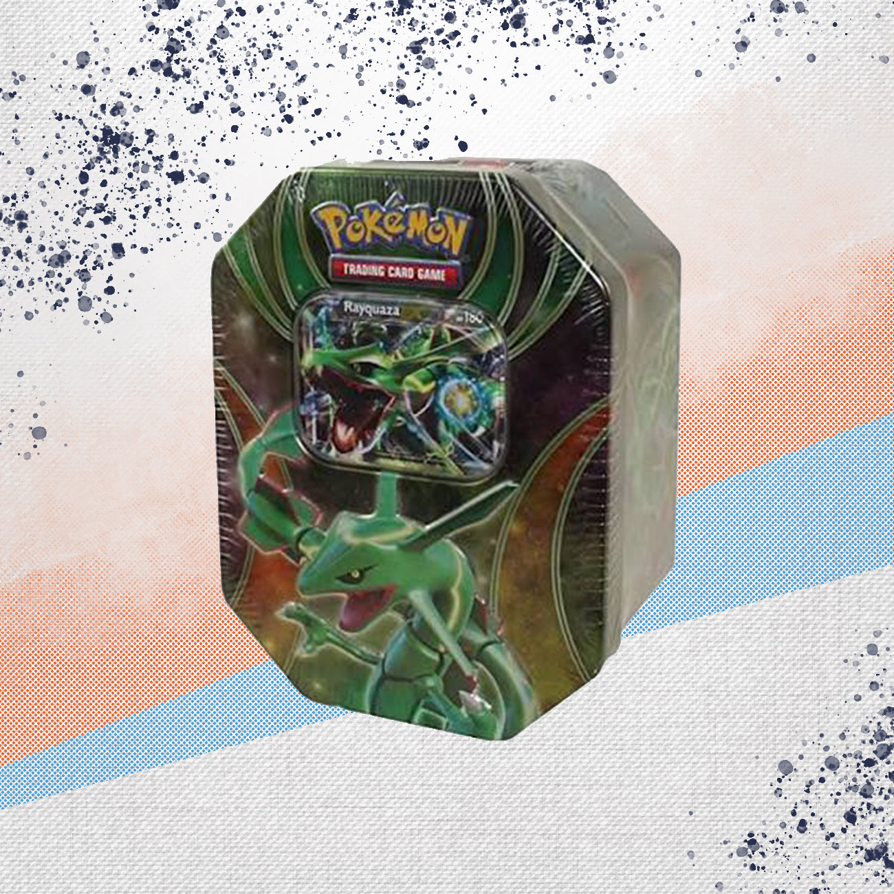 Pokemon Powers Beyond Rayquaza EX Tin