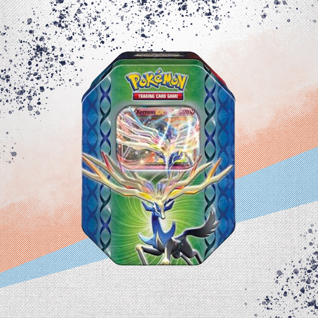 Pokemon Legends of Kalos Xerneas EX Tin
