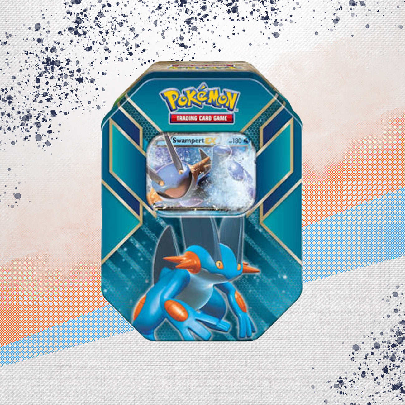 Pokemon Hoenn Power Swampert EX Tin