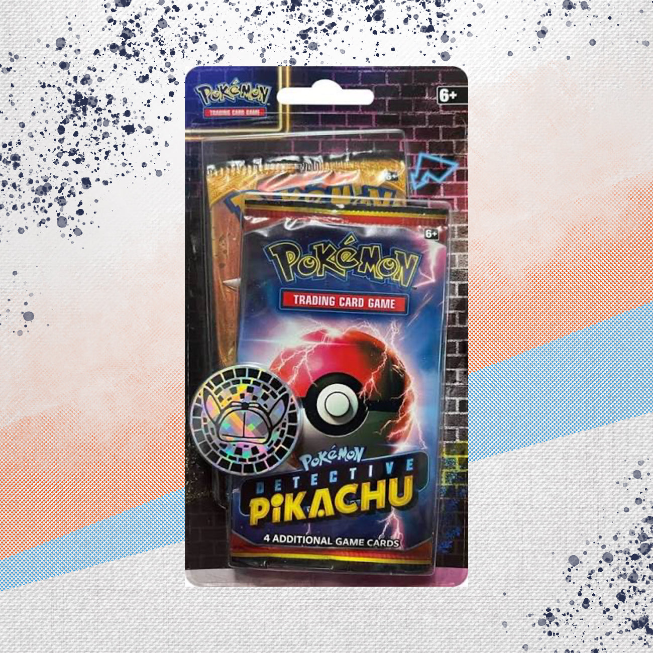 Pokemon Detective Pikachu 2 Pack Blister