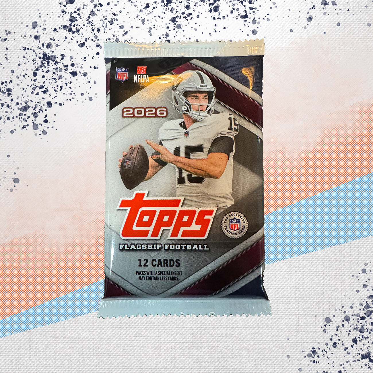 2026 Topps Flagship Football Blaster Pack