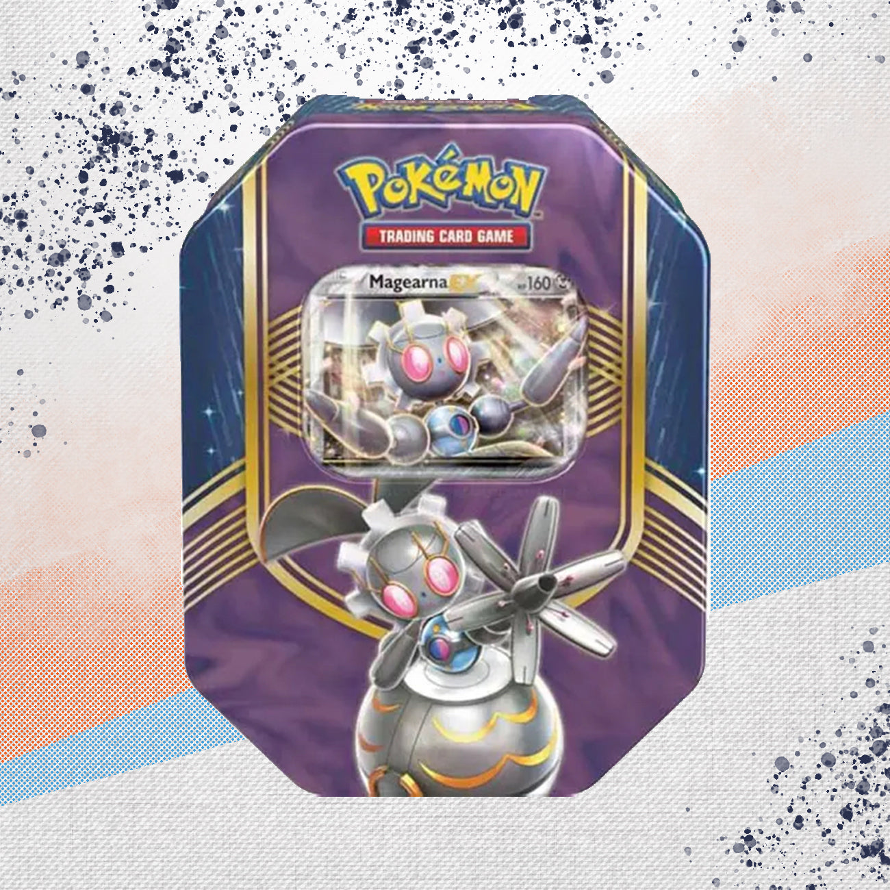 Pokemon Battle Heart Magearna Ex Tin