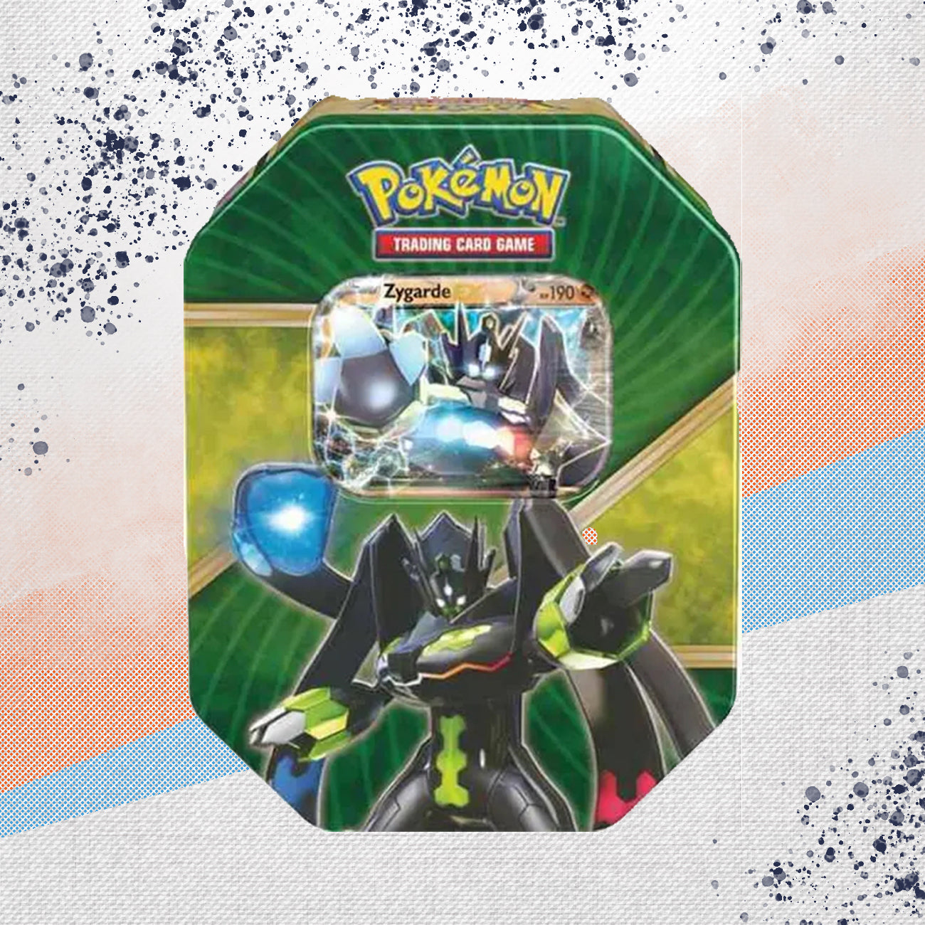 Pokemon Shiny Kalos Shiny Zygarde EX Tin