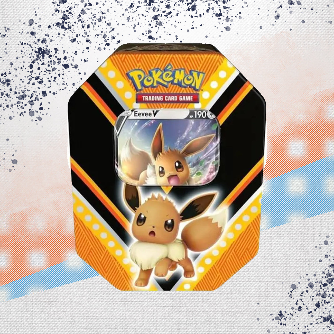 Pokemon V Powers Eevee V Tin