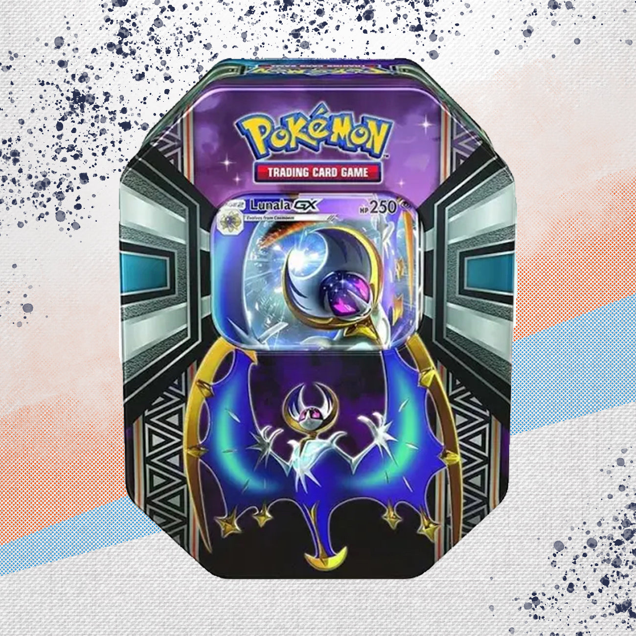 Pokemon Legends of Alola Lunala-GX Tin