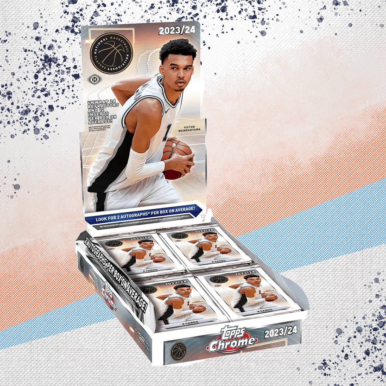 2023-24 Topps Chrome Basketball Hobby Box
