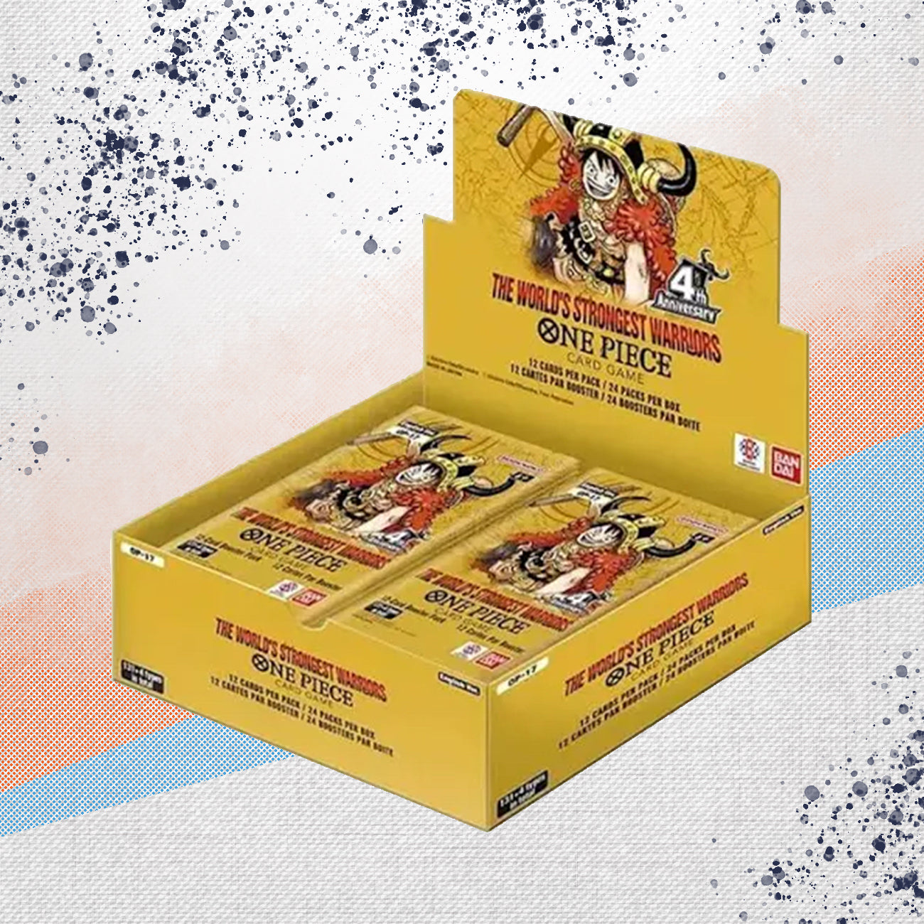 One Piece OP17 The World’s Strongest Warriors 4th Anniversary Booster Box