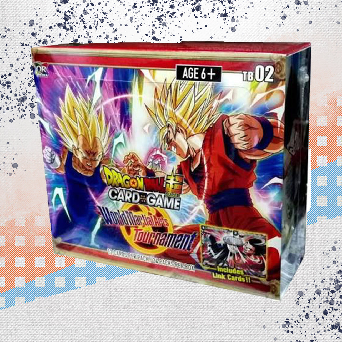 Dragon Ball Super TB02 World Martial Arts Tournament Booster Box