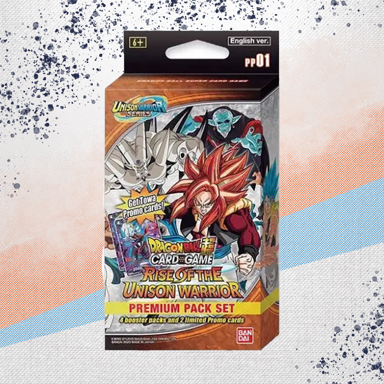 Dragon Ball Super Unison Warrior Series Rise of the Unison Warrior Premium Pack Set Box