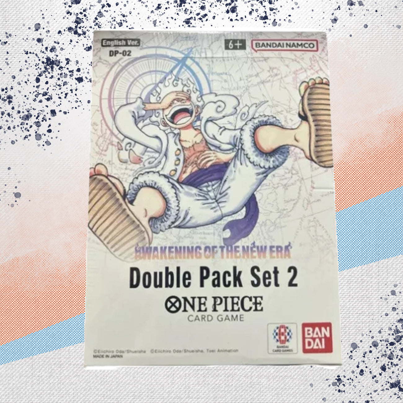 One Piece DP-02 Awakening Of The New Era Double Pack Set 2 Box