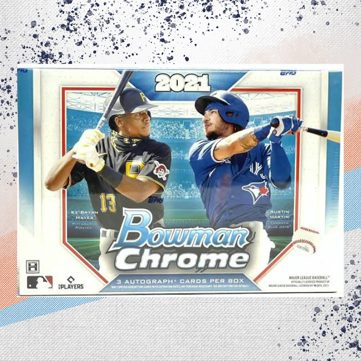 2021 Bowman Chrome Baseball HTA Choice Hobby Box