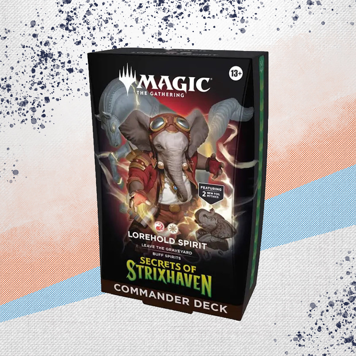 Magic The Gathering Secrets Of Strixhaven Lorehold Spirit Commander Deck