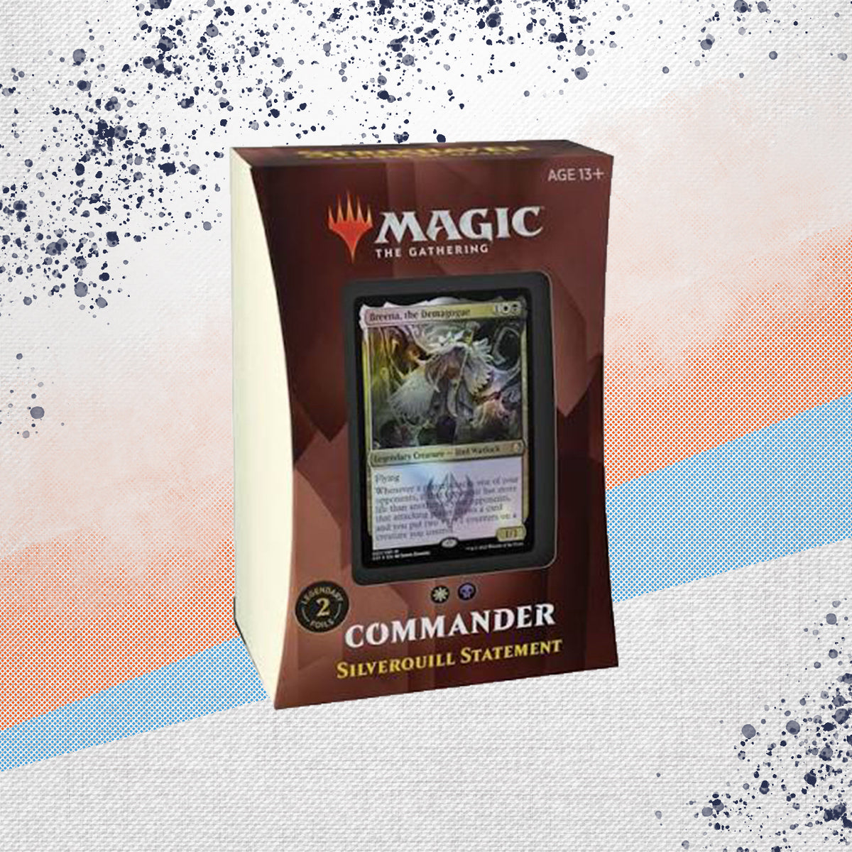Magic The Gathering School of Mages Silverquill Statement Commander Deck