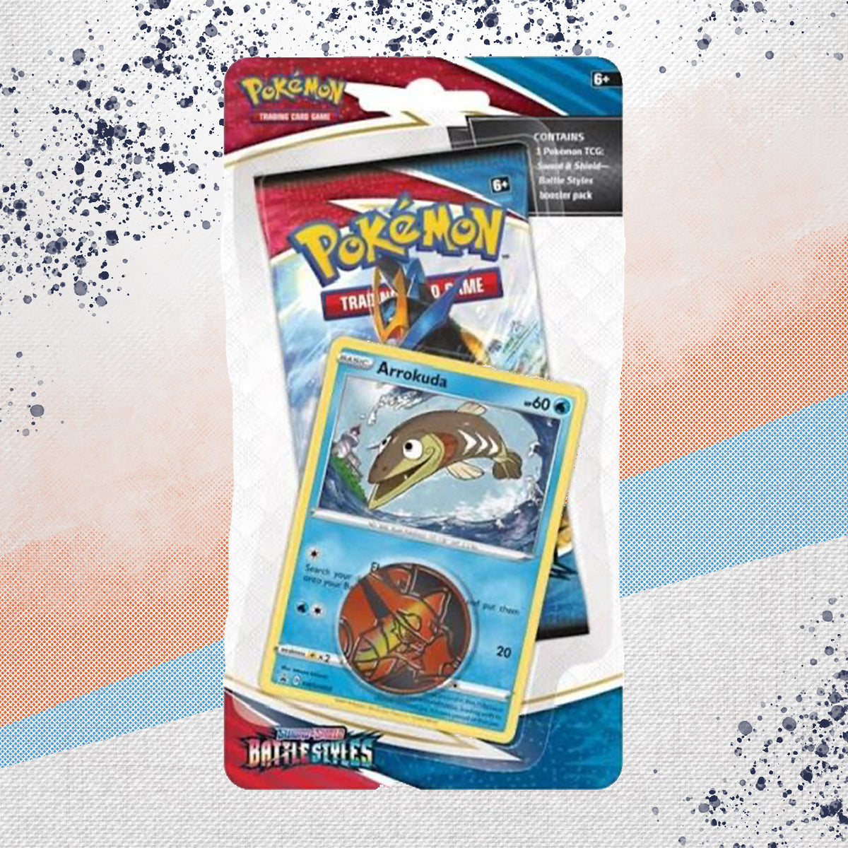 Pokemon Battle Styles Single Pack Blister (Arrokuda)