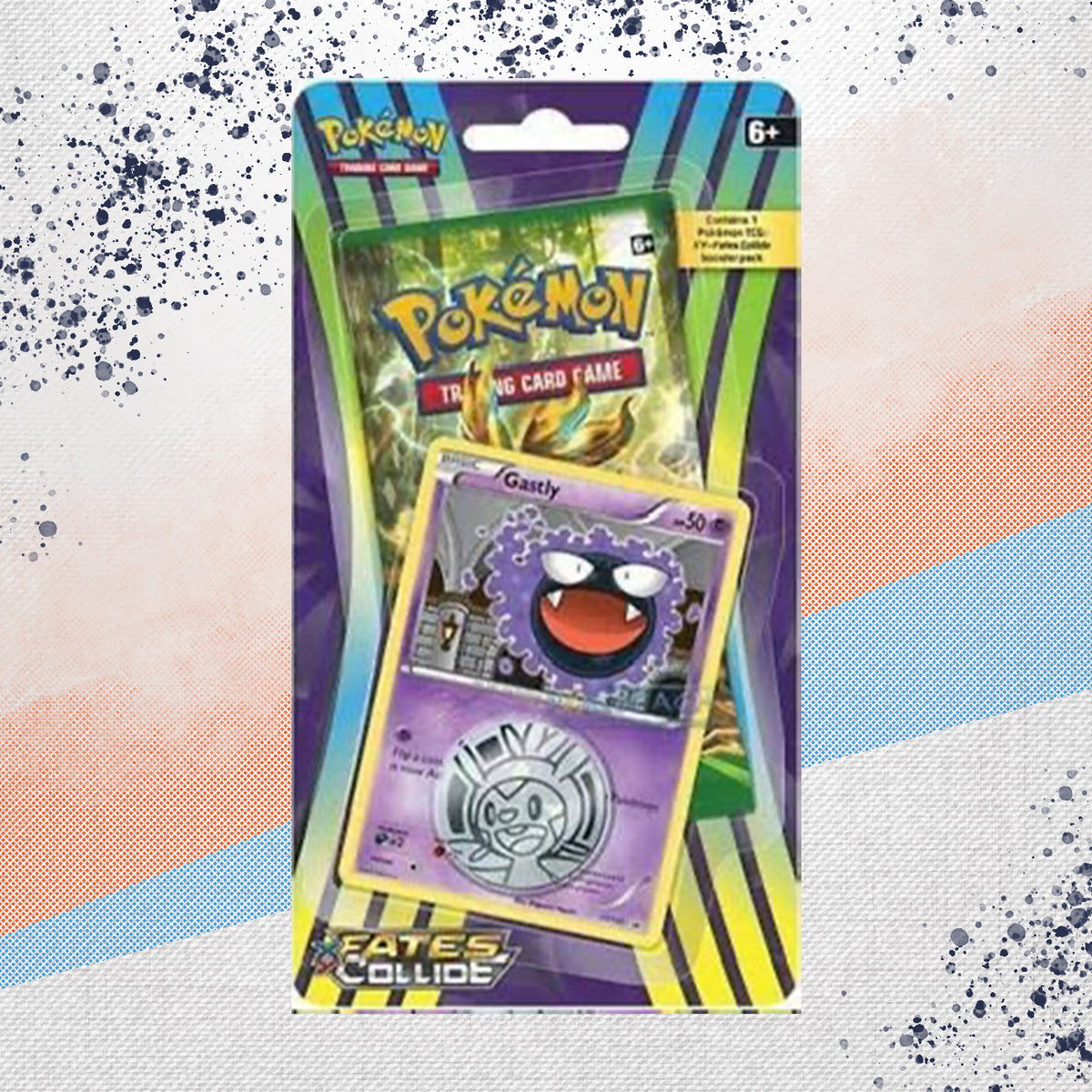 Pokemon XY Fates Collide Single Pack Blister (Gastly)